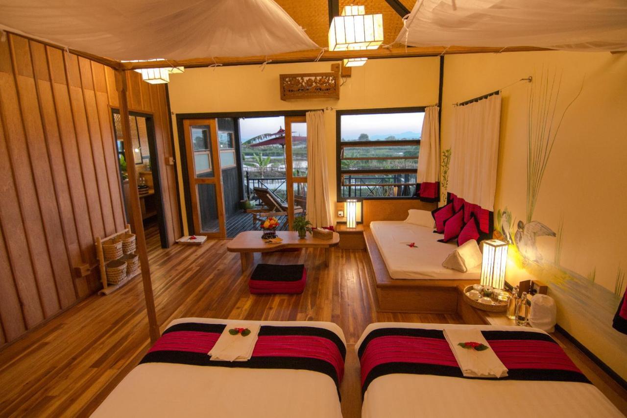 Inle Heritage Stilt Houses Ywama Exterior photo